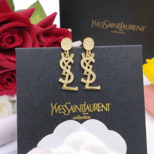 Cheap Yves Saint Laurent YSL Earrings For Women #1144367 Replica Wholesale [$27.00 USD] [ITEM#1144367] on Replica Yves Saint Laurent YSL Earrings