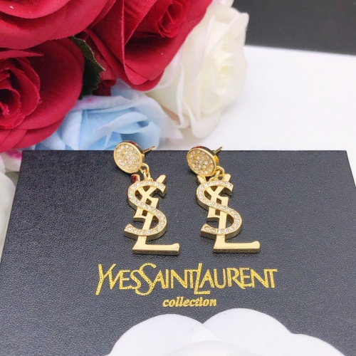 Cheap Yves Saint Laurent YSL Earrings For Women #1144367 Replica Wholesale [$27.00 USD] [ITEM#1144367] on Replica Yves Saint Laurent YSL Earrings
