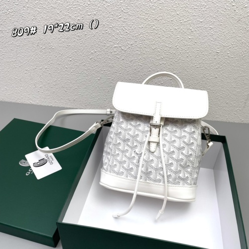 Cheap Goyard AAA Quality Backpacks For Women #1144394 Replica Wholesale [$88.00 USD] [ITEM#1144394] on Replica Goyard AAA Quality Backpacks