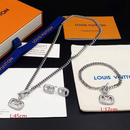 Cheap Louis Vuitton LV Jewelry Set #1144412 Replica Wholesale [$64.00 USD] [ITEM#1144412] on Replica Louis Vuitton LV Jewelry Set