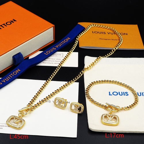 Cheap Louis Vuitton LV Jewelry Set #1144413 Replica Wholesale [$64.00 USD] [ITEM#1144413] on Replica Louis Vuitton LV Jewelry Set