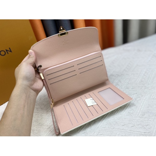 Cheap Louis Vuitton AAA Quality Wallets For Women #1144579 Replica Wholesale [$56.00 USD] [ITEM#1144579] on Replica Louis Vuitton AAA+ Quality Wallets