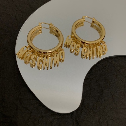 Cheap Moschino Earrings For Women #1144691 Replica Wholesale [$40.00 USD] [ITEM#1144691] on Replica Moschino Earrings