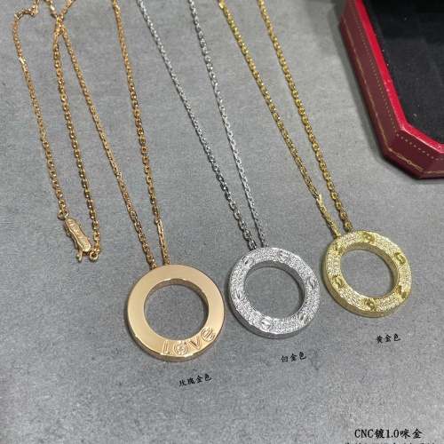 Cheap Cartier Necklaces #1144749 Replica Wholesale [$88.00 USD] [ITEM#1144749] on Replica Cartier Necklaces