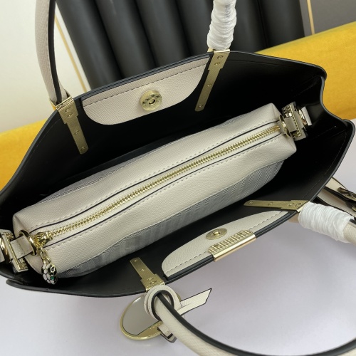 Cheap Bvlgari AAA Quality Handbags For Women #1144956 Replica Wholesale [$96.00 USD] [ITEM#1144956] on Replica Bvlgari AAA Handbags