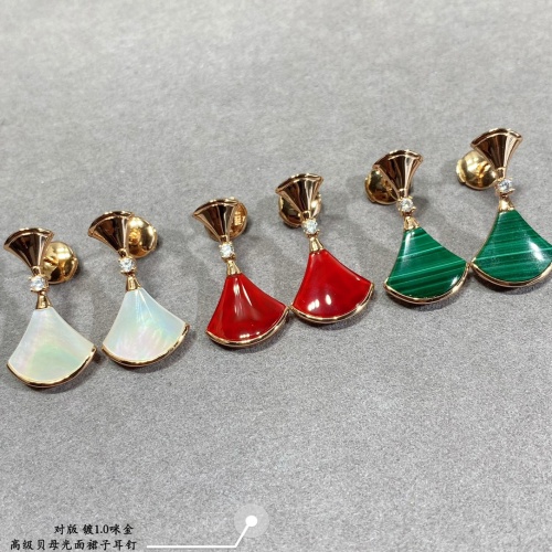 Cheap Bvlgari Earrings For Women #1145128 Replica Wholesale [$56.00 USD] [ITEM#1145128] on Replica Bvlgari Earrings