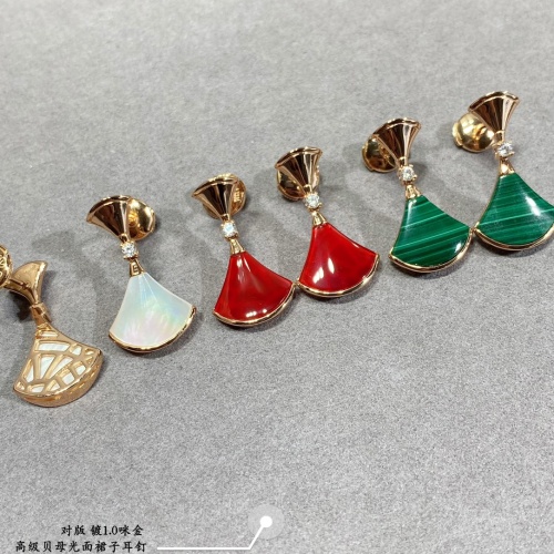 Cheap Bvlgari Earrings For Women #1145129 Replica Wholesale [$56.00 USD] [ITEM#1145129] on Replica Bvlgari Earrings