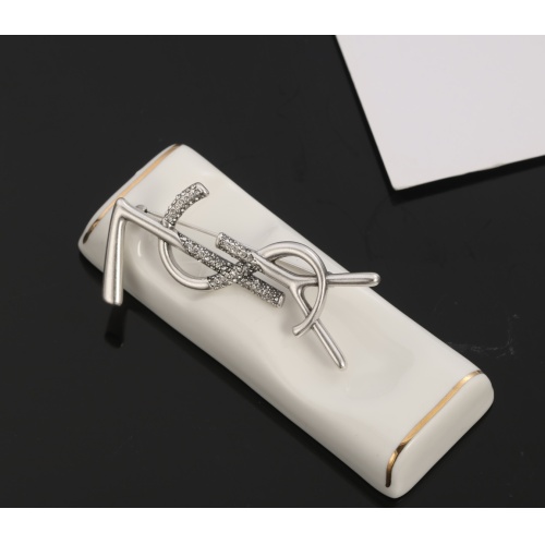 Cheap Yves Saint Laurent Brooches For Women #1145155 Replica Wholesale [$27.00 USD] [ITEM#1145155] on Replica Yves Saint Laurent Brooches