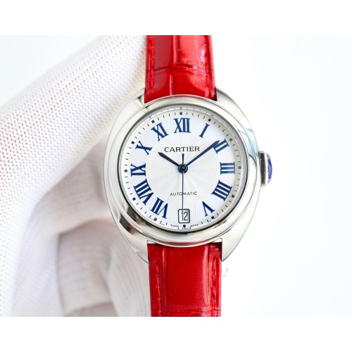 Cheap Cartier AAA Quality Watches For Women #1145346 Replica Wholesale [$254.55 USD] [ITEM#1145346] on Replica Cartier AAA Quality Watches