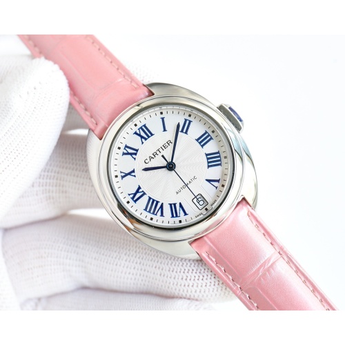 Cheap Cartier AAA Quality Watches For Women #1145347 Replica Wholesale [$254.55 USD] [ITEM#1145347] on Replica Cartier AAA Quality Watches
