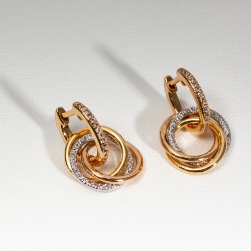 Cheap Cartier Earrings For Women #1145485 Replica Wholesale [$52.00 USD] [ITEM#1145485] on Replica Cartier Earrings