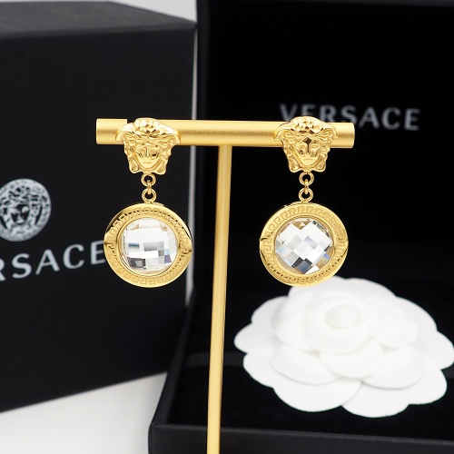 Cheap Versace Earrings For Women #1145653 Replica Wholesale [$25.00 USD] [ITEM#1145653] on Replica Versace Earrings