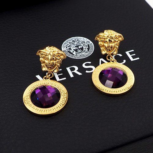 Cheap Versace Earrings For Women #1145656 Replica Wholesale [$25.00 USD] [ITEM#1145656] on Replica Versace Earrings