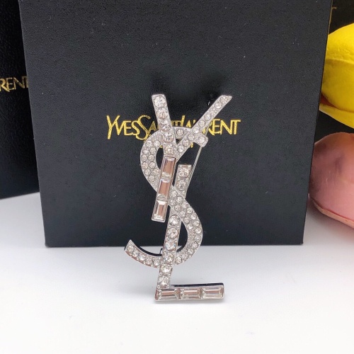 Cheap Yves Saint Laurent Brooches For Women #1145898 Replica Wholesale [$29.00 USD] [ITEM#1145898] on Replica Yves Saint Laurent Brooches