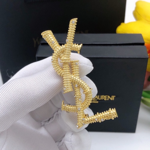 Cheap Yves Saint Laurent Brooches For Women #1145899 Replica Wholesale [$29.00 USD] [ITEM#1145899] on Replica Yves Saint Laurent Brooches