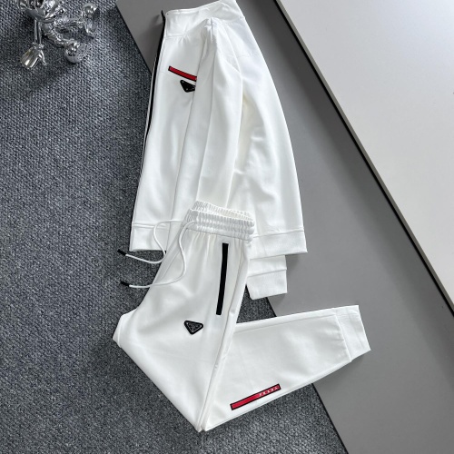 Cheap Prada Tracksuits Long Sleeved For Men #1145929 Replica Wholesale [$108.00 USD] [ITEM#1145929] on Replica Prada Tracksuits