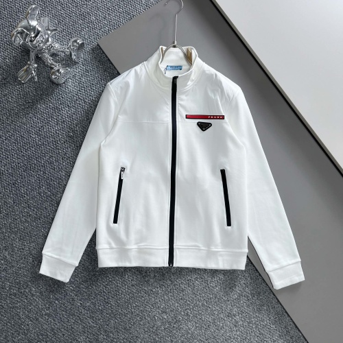 Cheap Prada Tracksuits Long Sleeved For Men #1145929 Replica Wholesale [$108.00 USD] [ITEM#1145929] on Replica Prada Tracksuits