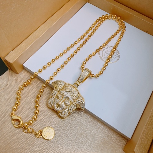 Cheap Versace Necklaces #1145964 Replica Wholesale [$60.00 USD] [ITEM#1145964] on Replica Versace Necklaces