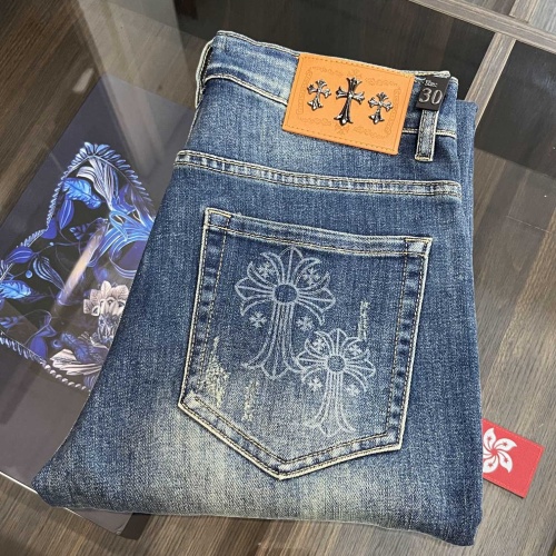 Cheap Chrome Hearts Jeans For Men #1146138 Replica Wholesale [$82.00 USD] [ITEM#1146138] on Replica Chrome Hearts Jeans