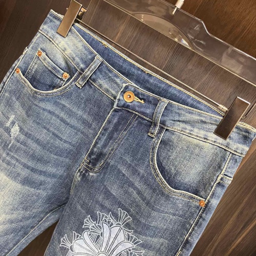 Cheap Chrome Hearts Jeans For Men #1146138 Replica Wholesale [$82.00 USD] [ITEM#1146138] on Replica Chrome Hearts Jeans