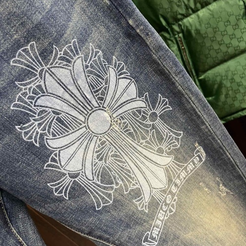 Cheap Chrome Hearts Jeans For Men #1146138 Replica Wholesale [$82.00 USD] [ITEM#1146138] on Replica Chrome Hearts Jeans