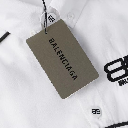 Cheap Balenciaga Shirts Long Sleeved For Unisex #1146395 Replica Wholesale [$60.00 USD] [ITEM#1146395] on Replica Balenciaga Shirts