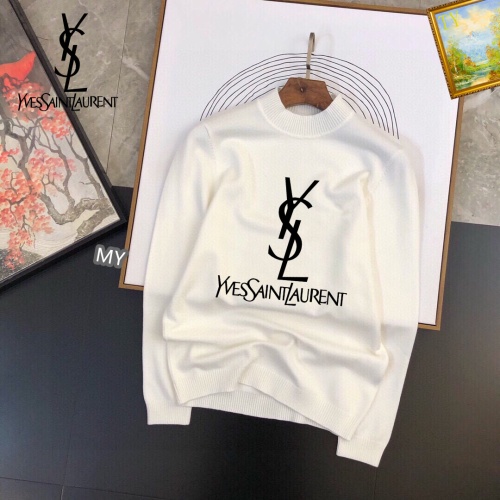 Cheap Yves Saint Laurent YSL Sweaters Long Sleeved For Men #1146820 Replica Wholesale [$42.00 USD] [ITEM#1146820] on Replica Yves Saint Laurent YSL Sweaters