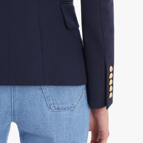 Cheap Balmain Jackets Long Sleeved For Women #1146902 Replica Wholesale [$68.00 USD] [ITEM#1146902] on Replica Balmain Jackets