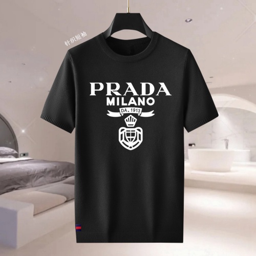 Cheap Prada T-Shirts Short Sleeved For Men #1147180 Replica Wholesale [$45.00 USD] [ITEM#1147180] on Replica Prada T-Shirts