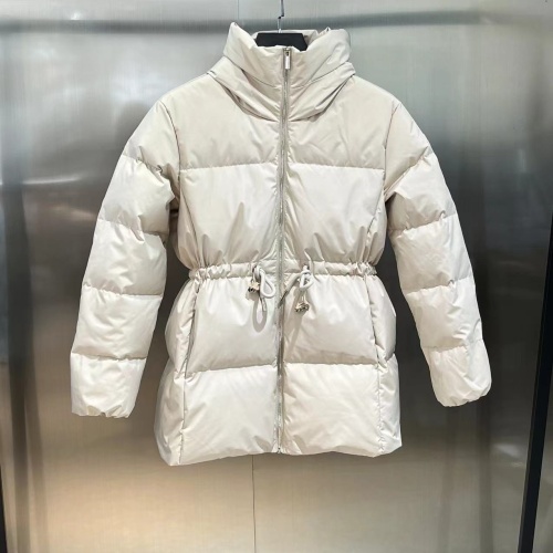 Cheap Moncler Down Feather Coat Long Sleeved For Women #1147301 Replica Wholesale [$160.00 USD] [ITEM#1147301] on Replica Moncler Down Feather Coat