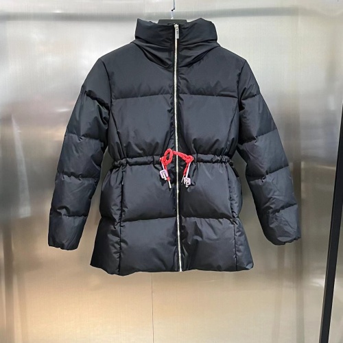 Cheap Moncler Down Feather Coat Long Sleeved For Women #1147302 Replica Wholesale [$160.00 USD] [ITEM#1147302] on Replica Moncler Down Feather Coat