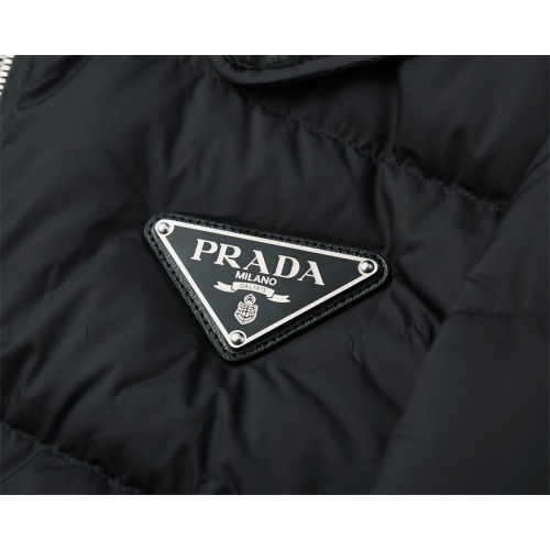 Cheap Prada Down Feather Coat Long Sleeved For Men #1147652 Replica Wholesale [$132.00 USD] [ITEM#1147652] on Replica Prada Down Feather Coat