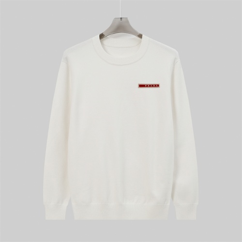 Cheap Prada Sweater Long Sleeved For Men #1147701 Replica Wholesale [$42.00 USD] [ITEM#1147701] on Replica Prada Sweater