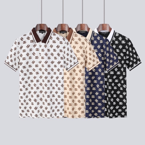 Cheap Dolce &amp; Gabbana D&amp;G T-Shirts Short Sleeved For Men #1147795 Replica Wholesale [$42.00 USD] [ITEM#1147795] on Replica Dolce &amp; Gabbana D&amp;G T-Shirts