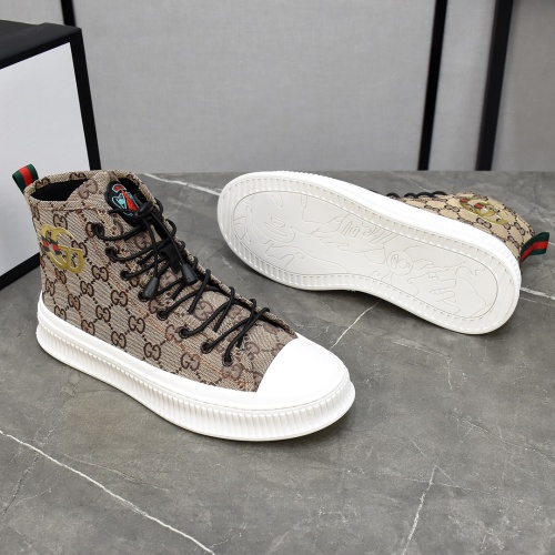 Cheap Gucci High Tops Shoes For Men #1148037 Replica Wholesale [$82.00 USD] [ITEM#1148037] on Replica Gucci High Tops Shoes