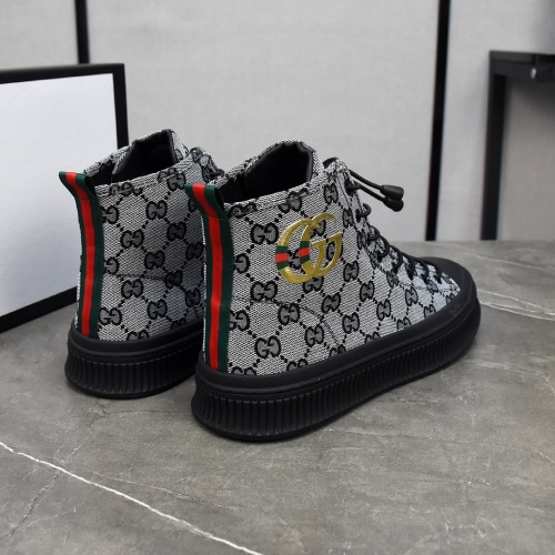 Cheap Gucci High Tops Shoes For Men #1148040 Replica Wholesale [$82.00 USD] [ITEM#1148040] on Replica Gucci High Tops Shoes