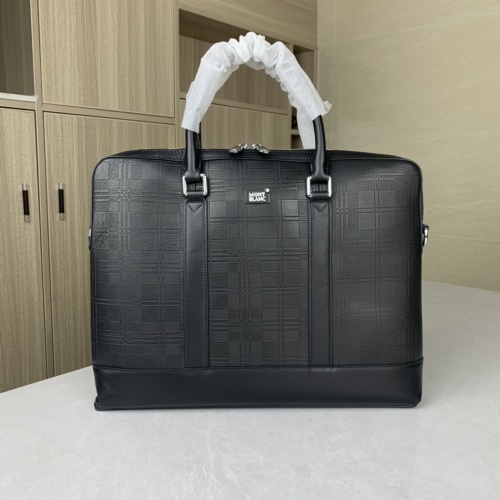 Cheap Mont Blanc AAA Man Handbags #1148147 Replica Wholesale [$160.00 USD] [ITEM#1148147] on Replica Mont Blanc AAA Man Handbags