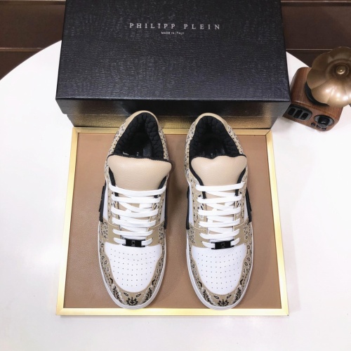 Cheap Philipp Plein Casual Shoes For Men #1148166 Replica Wholesale [$105.00 USD] [ITEM#1148166] on Replica Philipp Plein PP Casual Shoes