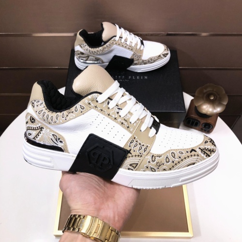 Cheap Philipp Plein Casual Shoes For Men #1148166 Replica Wholesale [$105.00 USD] [ITEM#1148166] on Replica Philipp Plein PP Casual Shoes