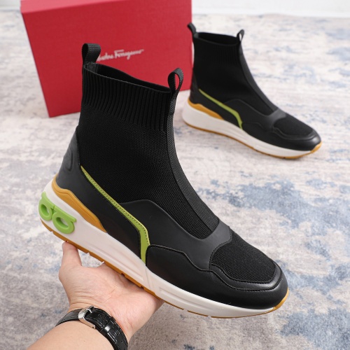 Cheap Salvatore Ferragamo Boots For Men #1148225 Replica Wholesale [$88.00 USD] [ITEM#1148225] on Replica Salvatore Ferragamo Boots