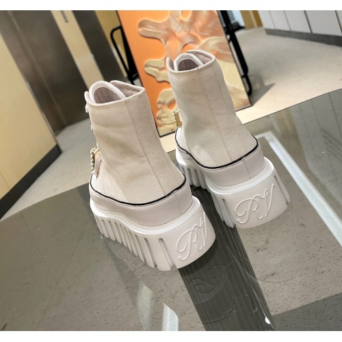 Cheap Roger Vivier High Tops Shoes For Women #1148400 Replica Wholesale [$105.00 USD] [ITEM#1148400] on Replica Roger Vivier High Tops Shoes