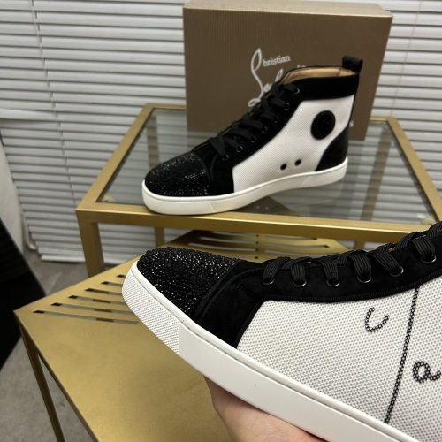 Cheap Christian Louboutin High Top Shoes For Men #1148677 Replica Wholesale [$96.00 USD] [ITEM#1148677] on Replica Christian Louboutin High Top Shoes