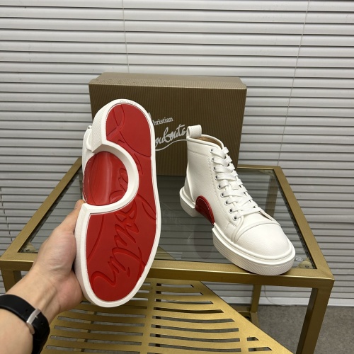 Cheap Christian Louboutin High Top Shoes For Men #1148729 Replica Wholesale [$98.00 USD] [ITEM#1148729] on Replica Christian Louboutin High Top Shoes