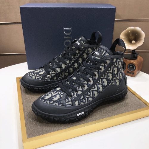 Christian Dior High Top Shoes For Men #1148766