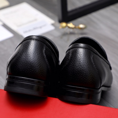 Cheap Salvatore Ferragamo Leather Shoes For Men #1148803 Replica Wholesale [$88.00 USD] [ITEM#1148803] on Replica Salvatore Ferragamo Leather Shoes