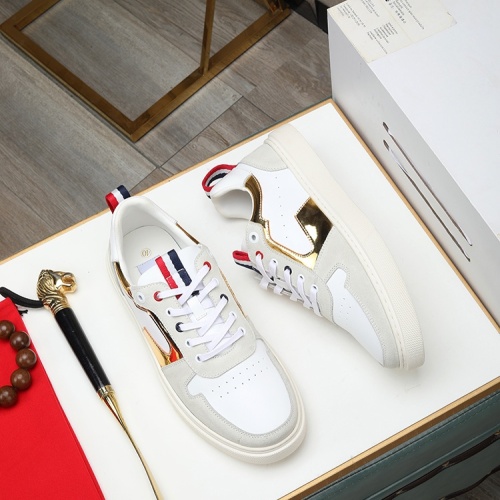 Cheap Thom Browne TB Casual Shoes For Men #1148898 Replica Wholesale [$76.00 USD] [ITEM#1148898] on Replica Thom Browne TB Casual Shoes