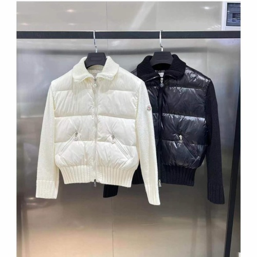 Cheap Moncler Down Feather Coat Long Sleeved For Women #1148929 Replica Wholesale [$125.00 USD] [ITEM#1148929] on Replica Moncler Down Feather Coat