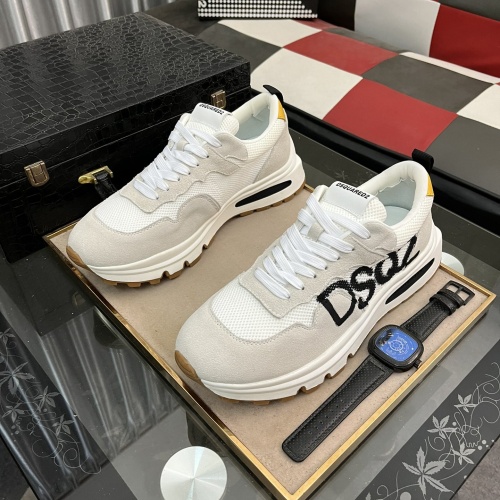 Cheap Dsquared Casual Shoes For Men #1149254 Replica Wholesale [$88.00 USD] [ITEM#1149254] on Replica Dsquared Casual Shoes