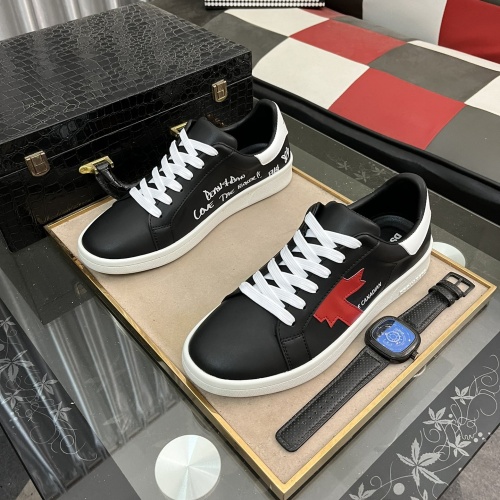 Cheap Dsquared Casual Shoes For Men #1149255 Replica Wholesale [$80.00 USD] [ITEM#1149255] on Replica Dsquared Casual Shoes