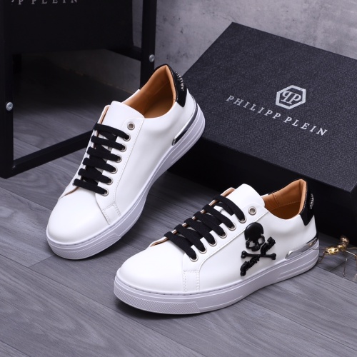 Cheap Philipp Plein Casual Shoes For Men #1149256 Replica Wholesale [$82.00 USD] [ITEM#1149256] on Replica Philipp Plein PP Casual Shoes